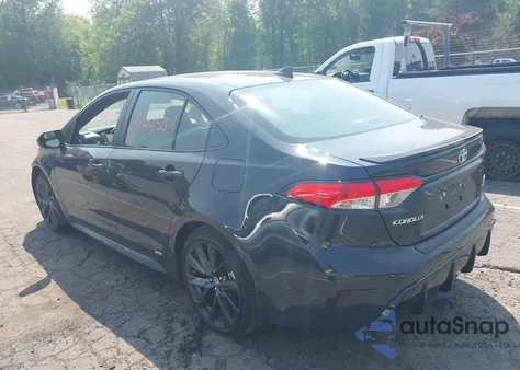 2025 Toyota Corolla Hybrid Se from USA, damaged, VIN JTDBDMHE2S3019087